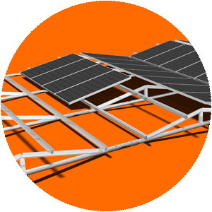 Foil roofing pv-mounting
