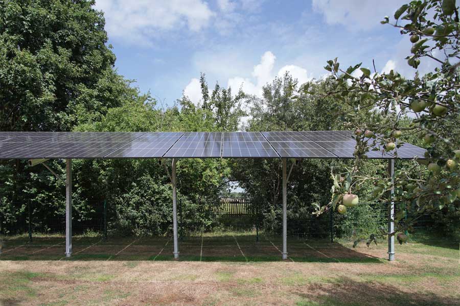 GA garden PV mounting system